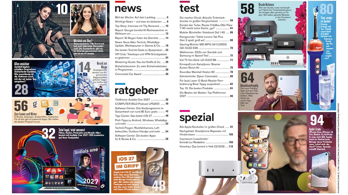 COMPUTER BILD Ausgabe 21/2026 - COMPUTER BILD