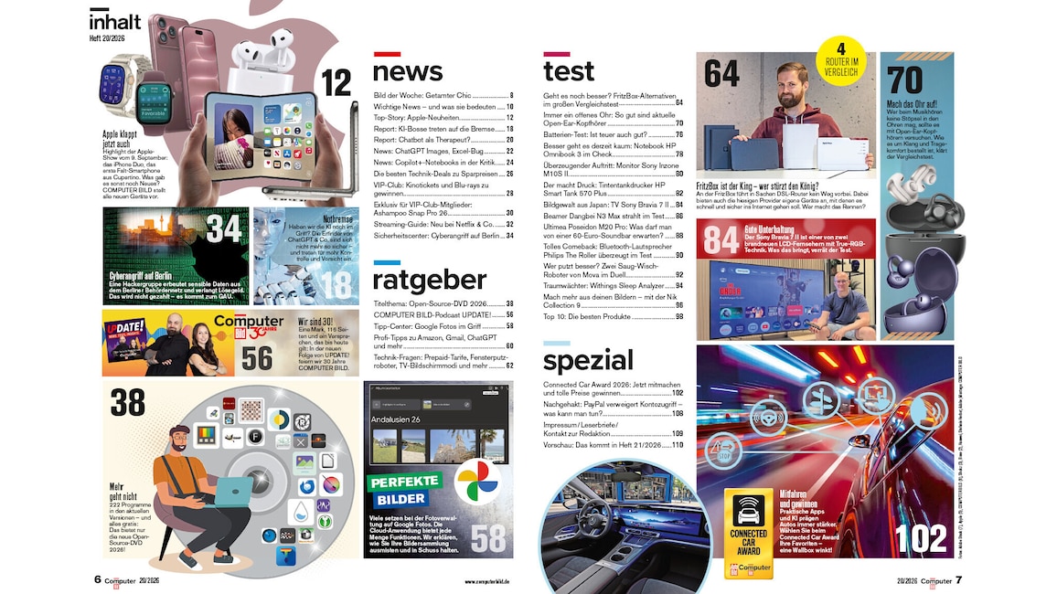 COMPUTER BILD Ausgabe 20/2026 - COMPUTER BILD