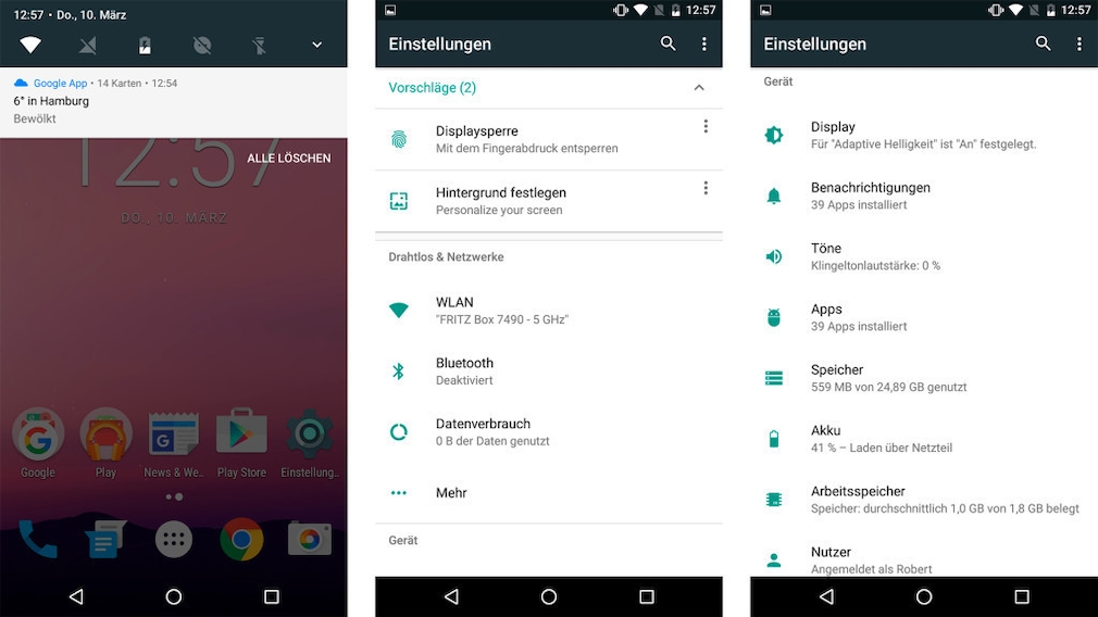 Android N: Preview ausprobiert