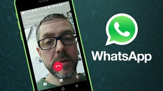 Videotelefonie in WhatsApp
