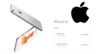 Screenshot Apple-Online-Shop