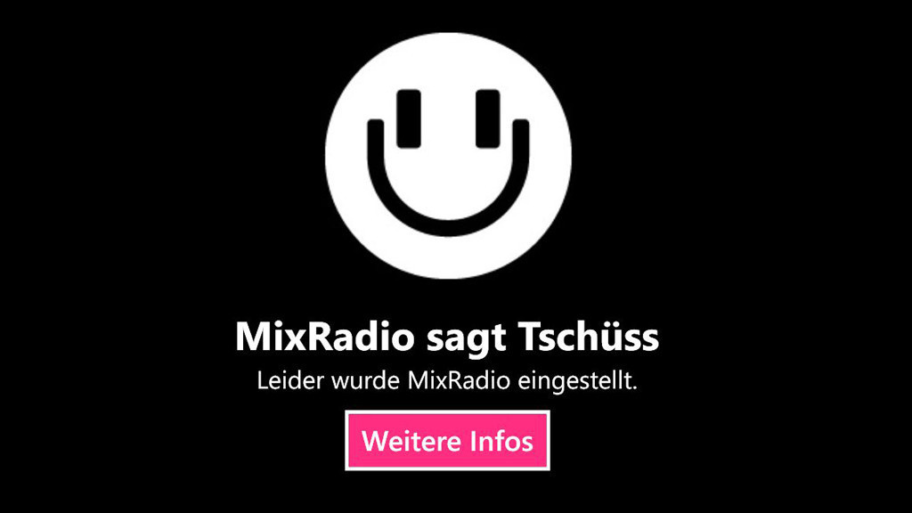 MixRadio stellt Dienst ein COMPUTER BILD