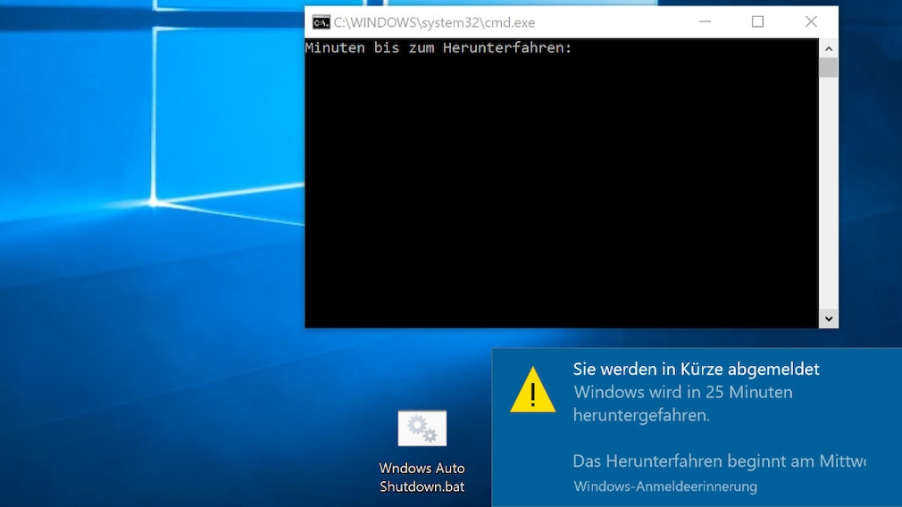 Windows automatisch herunterfahren - COMPUTER BILD