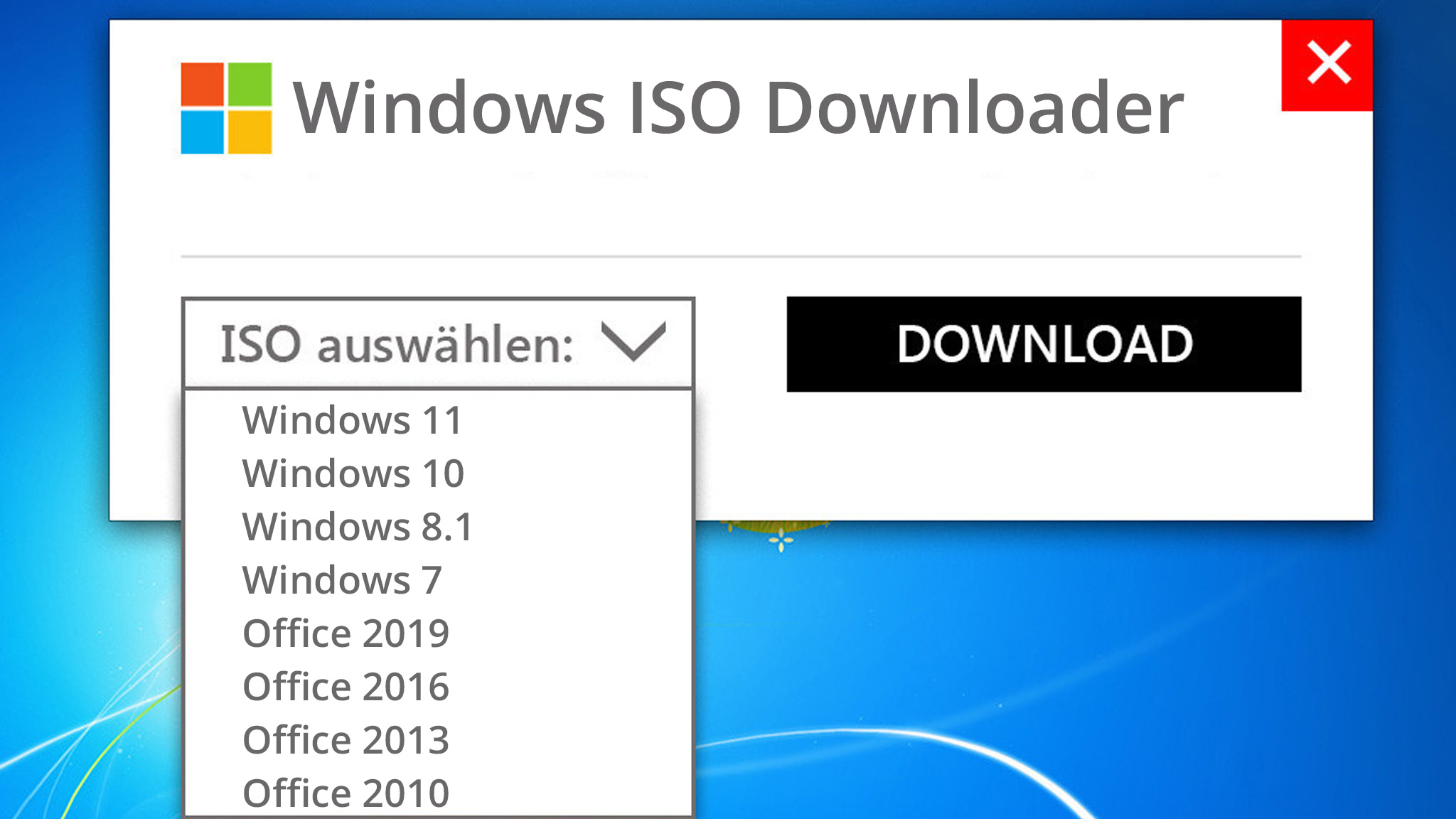 Windows ISO Downloader: Windows und Office gratis herunterladen - COMPUTER  BILD