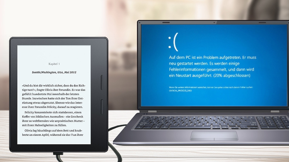 Anniversary Update Kindle lässt Windows 10 abstürzen COMPUTER BILD