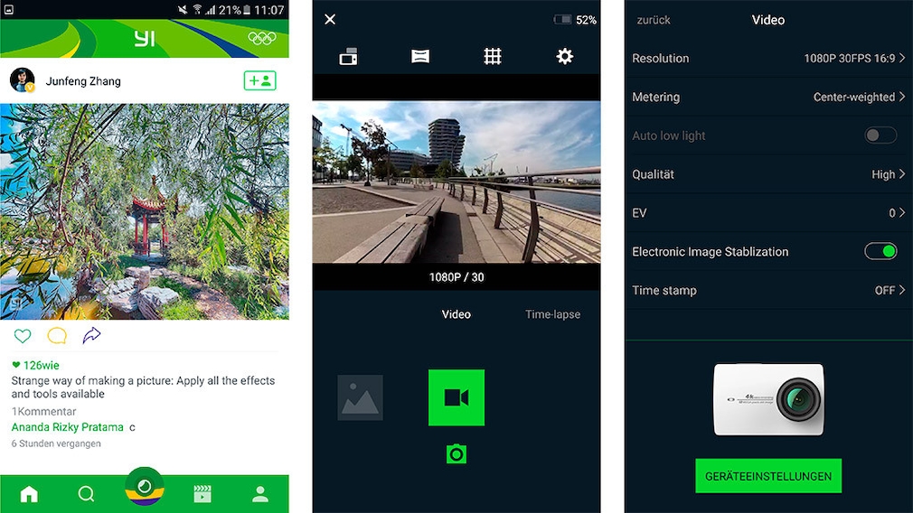 Yi 4K Actioncam im Test COMPUTER BILD