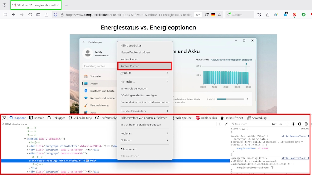 Die besten Befehle für Firefox: Parameter und OS-Kommandos - COMPUTER BILD