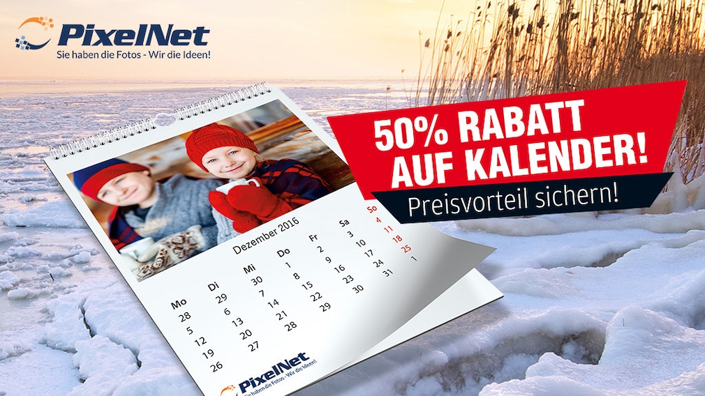 Exklusiv Kalender zum halben Preis! COMPUTER BILD