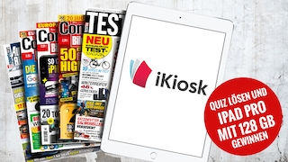 iKiosk-Quiz lösen und iPad Pro gewinnen