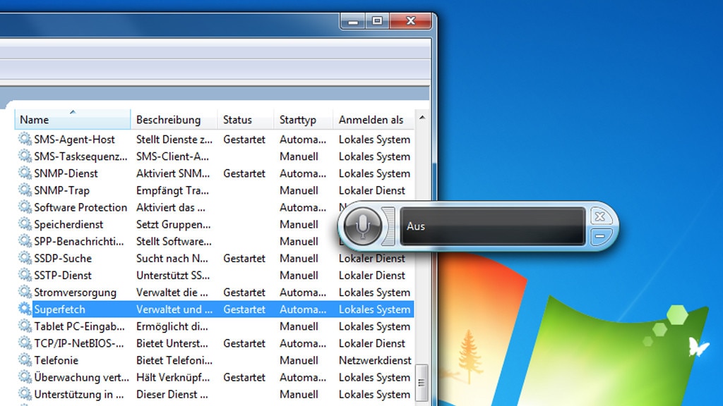 Windows 7: Selbstoptimierendes OS mit Sprachsteuerung