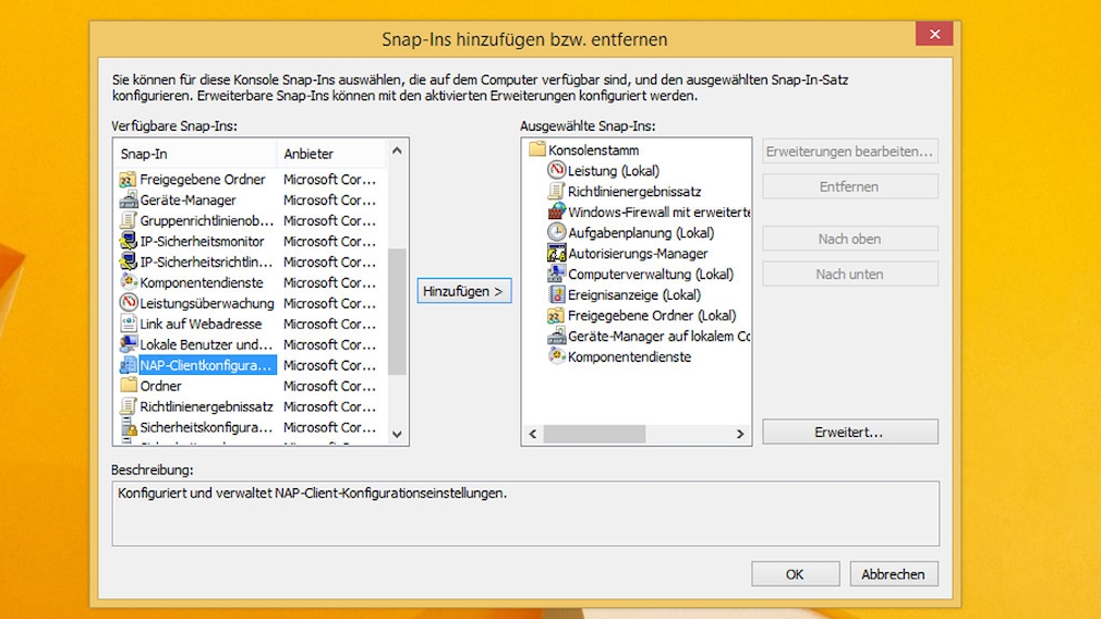 Windows 7/8/10: Systemsteuerung für Administratoren im Eigenbau