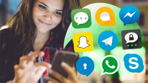Messenger-Apps im Test © Apple, Google, Facebook, Snapchat, Telegram, Threema, Signal, WhatsApp Inc, Microsoft, �istock.com/martin-dm