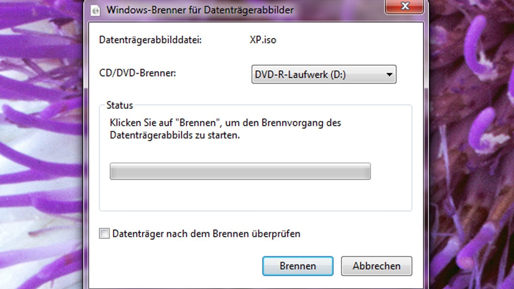 ISO-Datei brennen