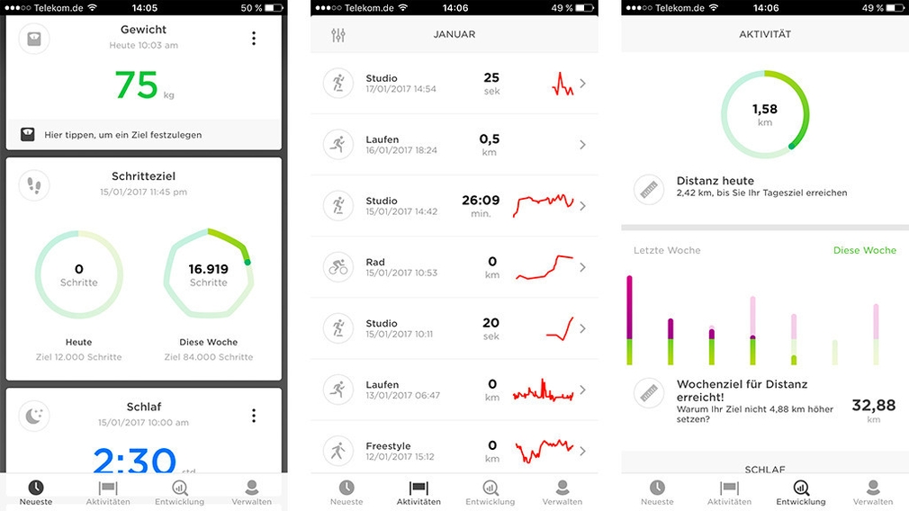 TomTom Touch: Sports App