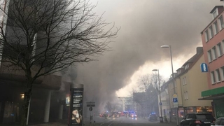 Brand in Parkhaus in Hannover