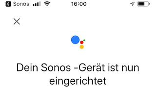 Sonos One mit Google Assistant