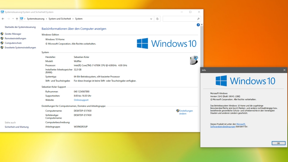 Windows 7/8/10/11: CLSID – geheime Codes starten Bordmittel