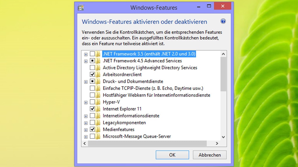 Windows-Funktionen