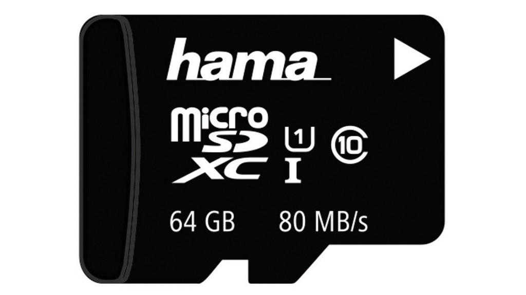 Hama microSDXC UHS-I U3 80MB/s - 64GB