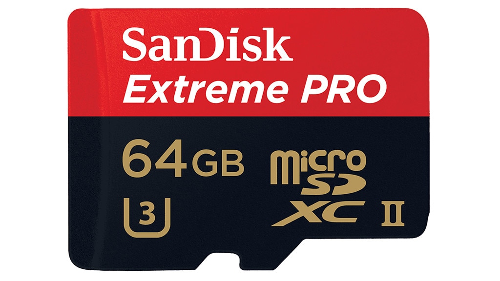 SanDisk microSDXC Extreme PRO 64GB UHS-II U3