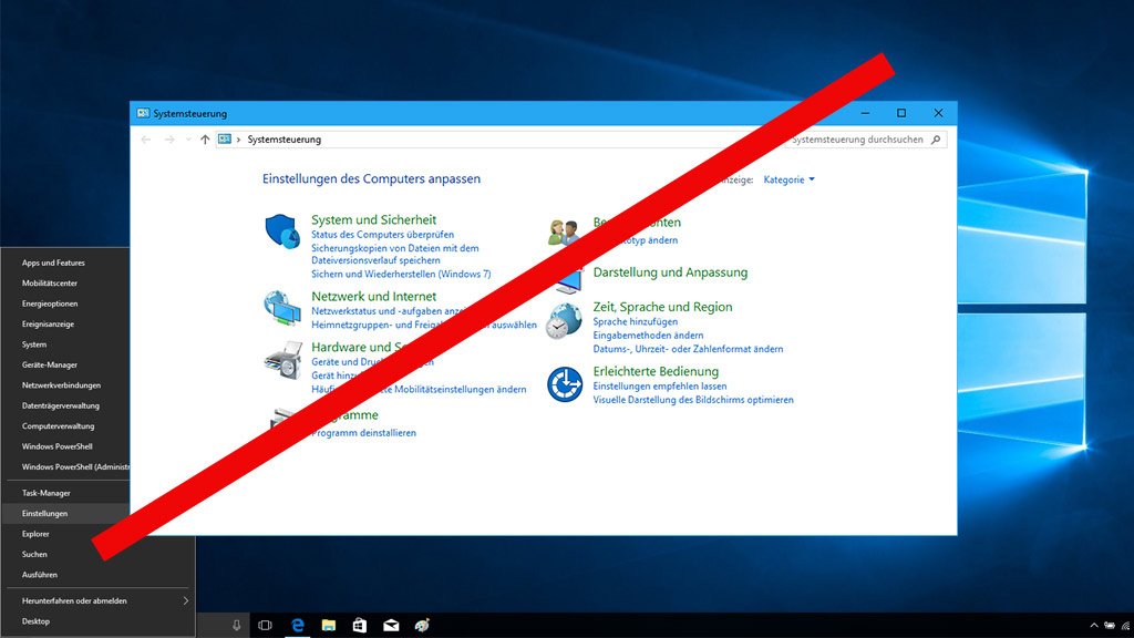 Windows 10: Systemsteuerung fehlt - COMPUTER BILD