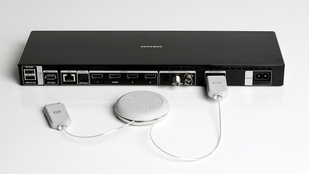 Samsung Frame TV One Connect Box Dimensions