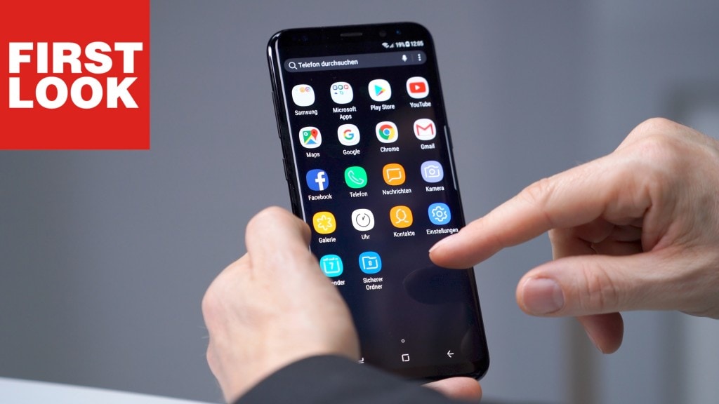 Galaxy S8: Ausführlicher Blick auf die Software - COMPUTER BILD