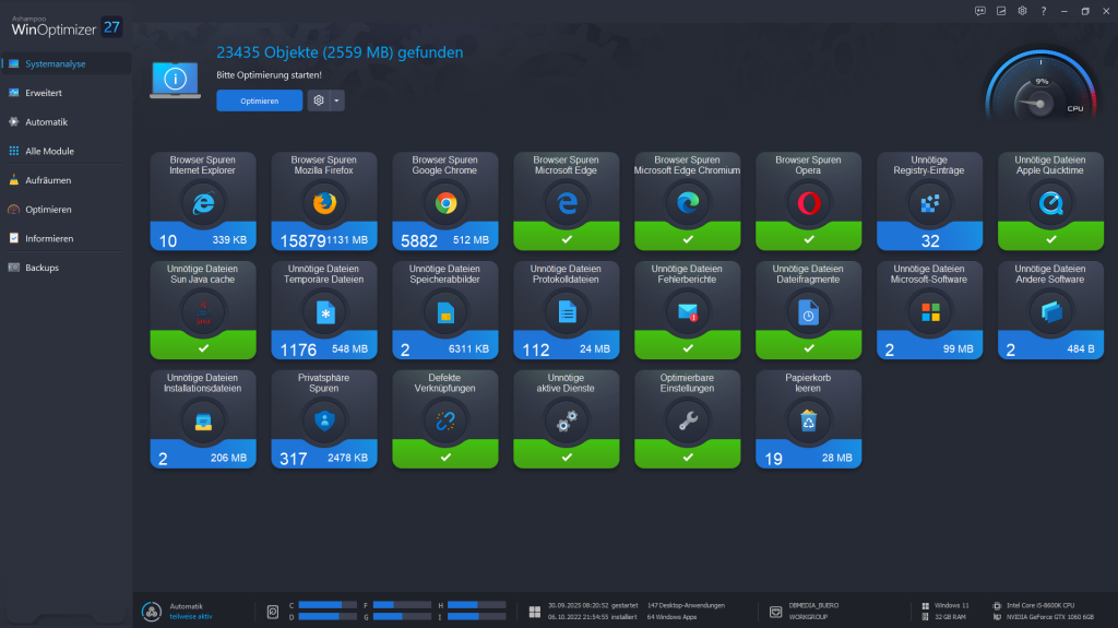 Ashampoo WinOptimizer 27 – Kostenlose Vollversion
