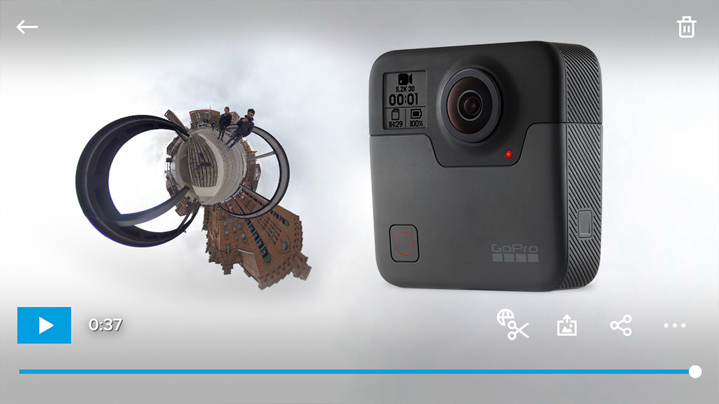 GoPro Fusion: Test der 360-Grad-Kamera 
