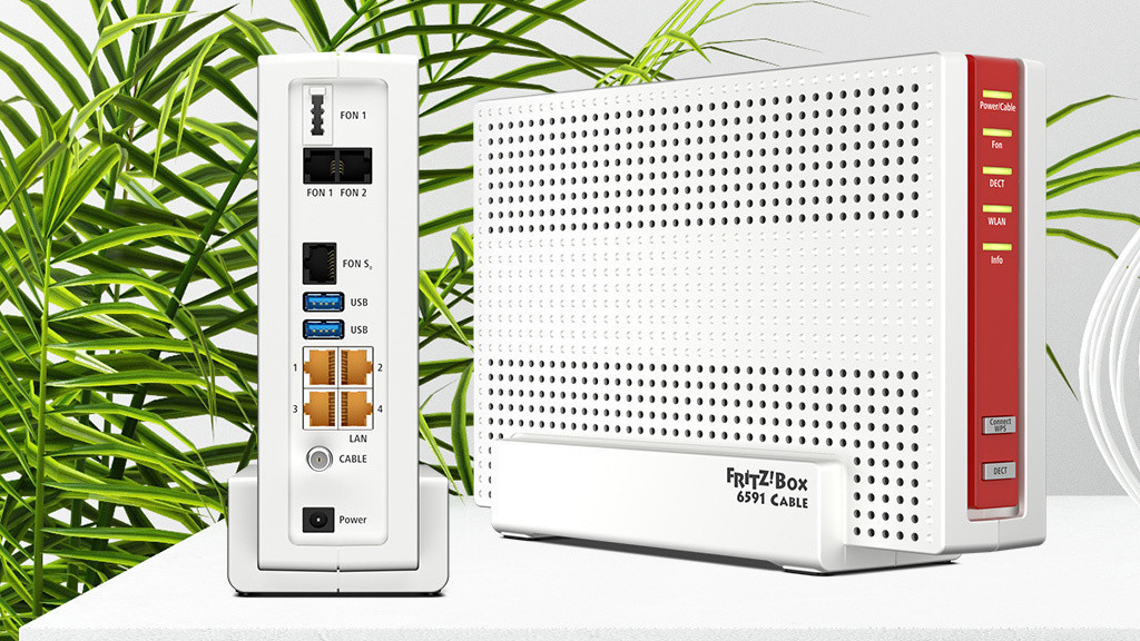 FritzBox 6591 Cable im Test: FritzBox für den Gigabit-Kabelanschluss