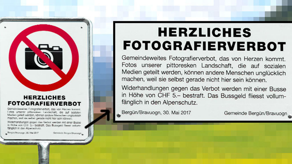 Bergün Bergdorf verbietet Fotos AUDIO VIDEO FOTO BILD
