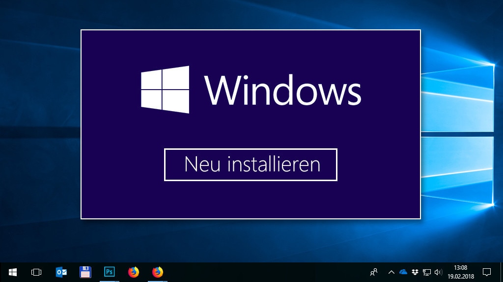Windows zu oft neu installieren