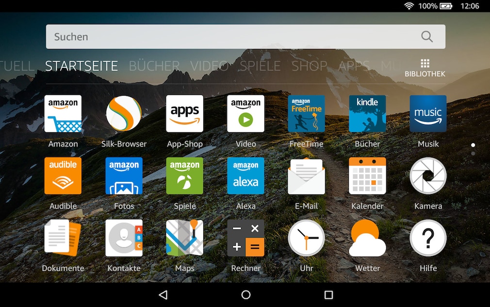 Screenshot 1 - Google Play Store für Amazon-Fire-Tablets (APK)