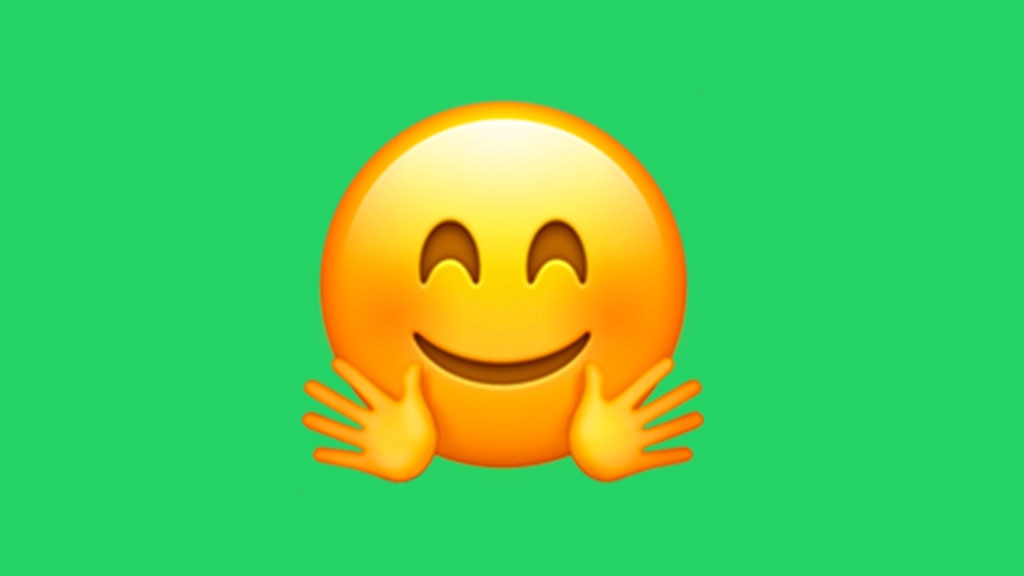 WhatsApp Emoji Umarmung