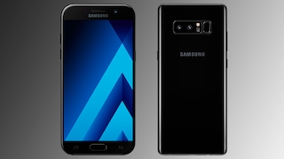 Samsung Galaxy A5 (2017) + Note 8