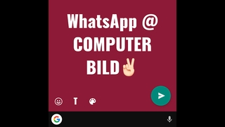 WhatsApp Text-Status