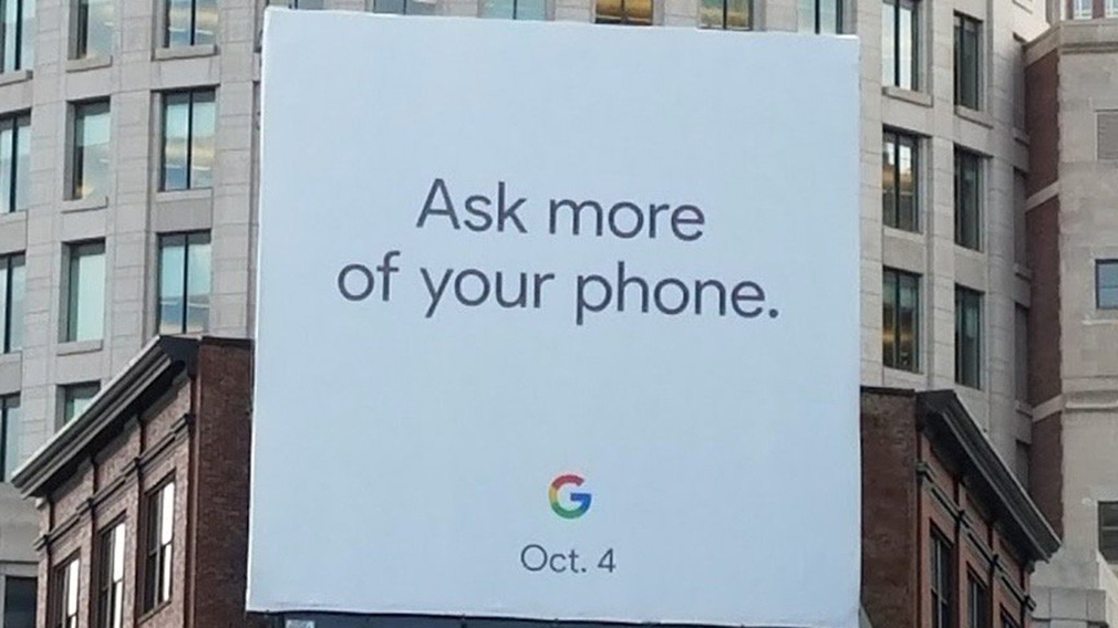 Google-Plakat: EVent am 4. Oktober