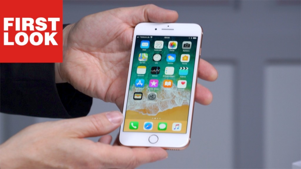 Apple Iphone 8 Plus Design Technik Kamera Im Check Computer Bild