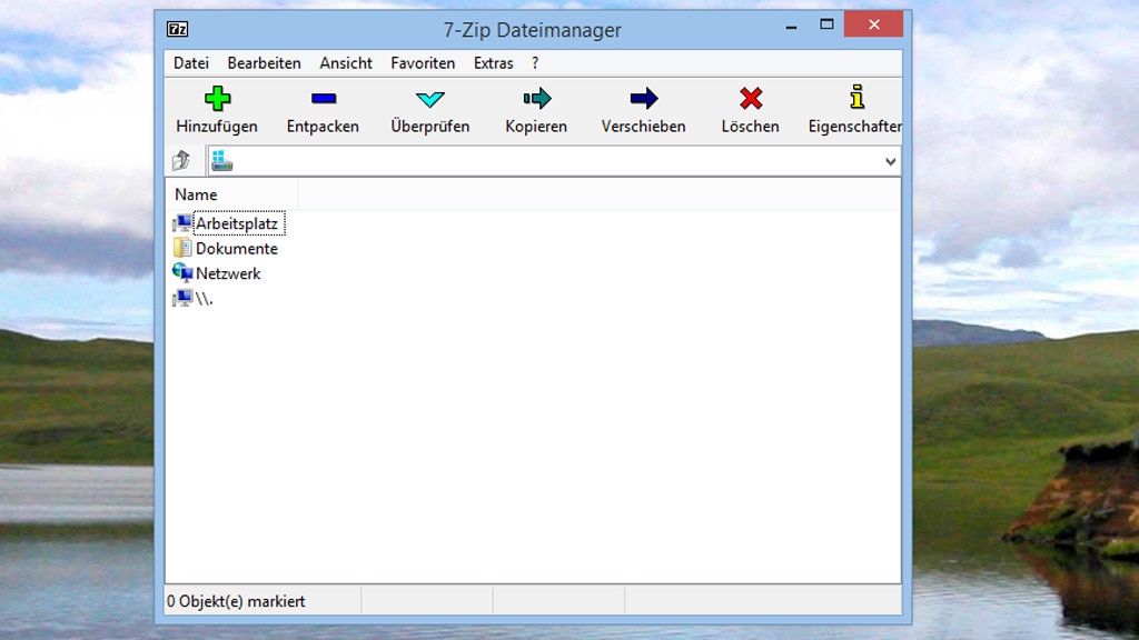 7-Zip: Packprogramm