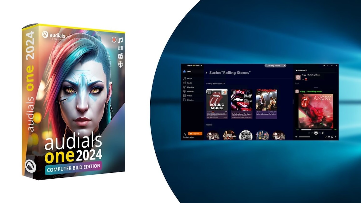Audials One 2022 – Kostenlose COMPUTER BILD-Edition: Musik downloaden