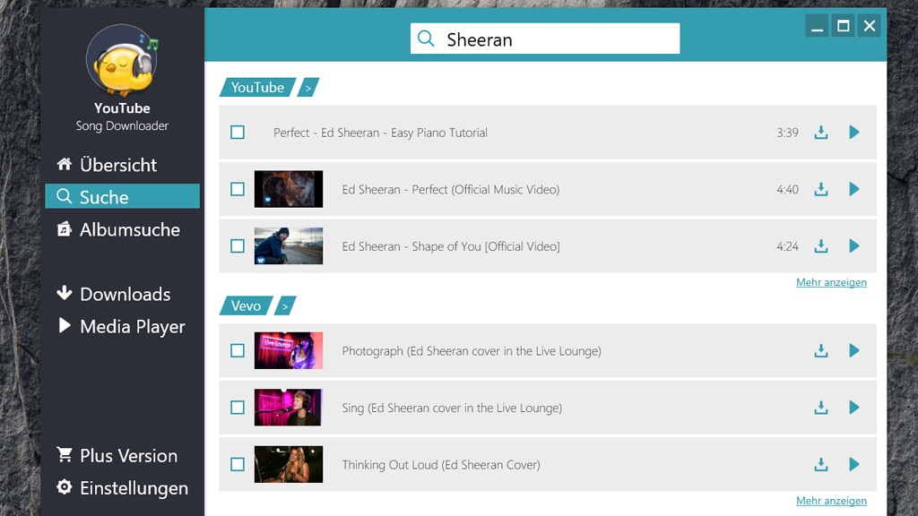 YouTube Song Downloader: Mit Videos und Musik eindecken YouTube Song Downloader: Mit Videos und Musik eindecken