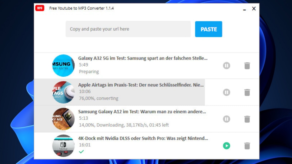 YouTube to MP3: Tonspur von Videos speichern YouTube to MP3: Tonspur von Videos speichern