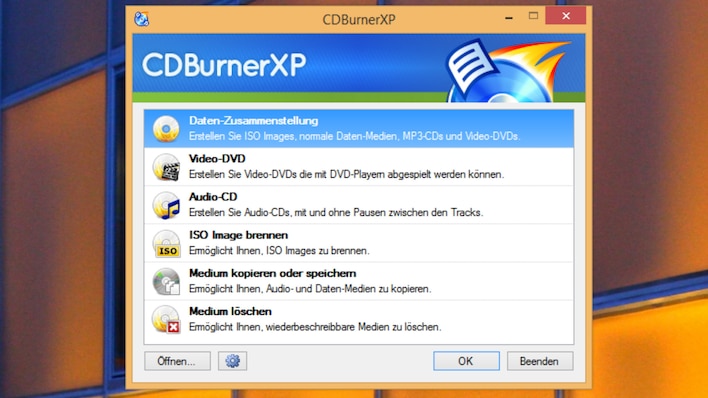CDBurnerXP: Fast 20 Jahre alter Klassiker CDBurnerXP: Fast 20 Jahre alter Klassiker