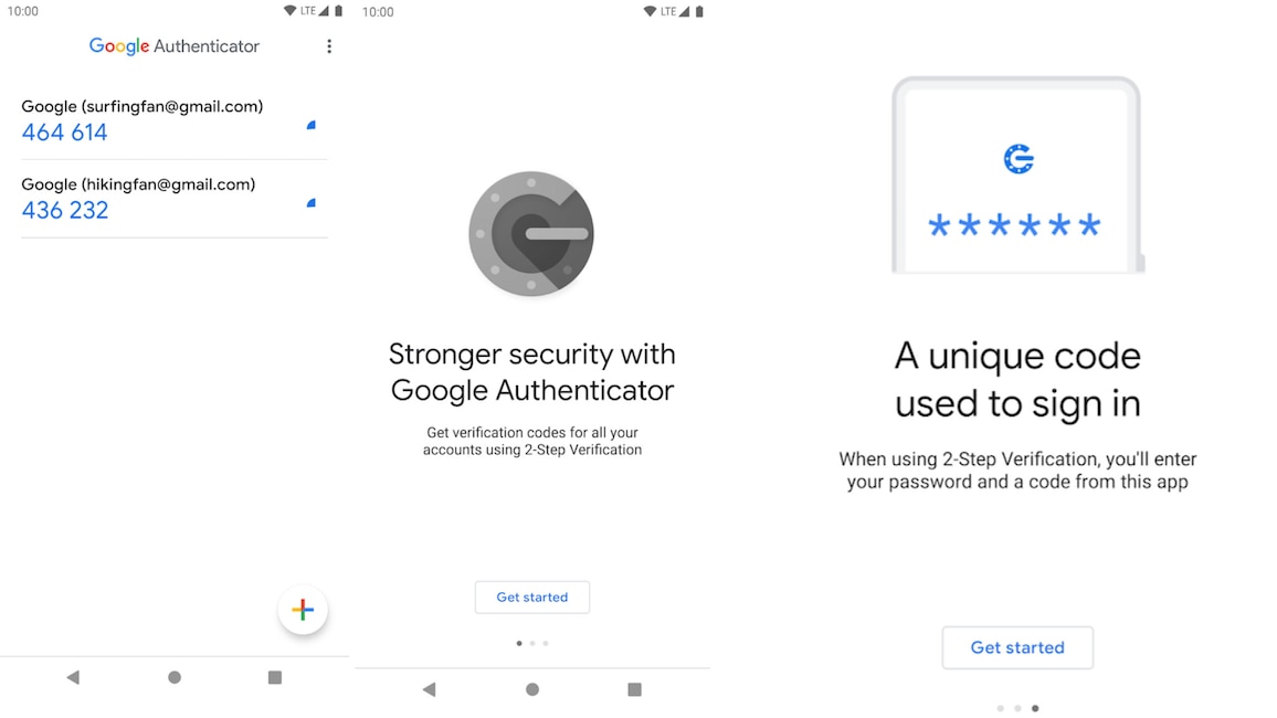 Google Authenticator (App): Mit zweitem Faktor anmelden