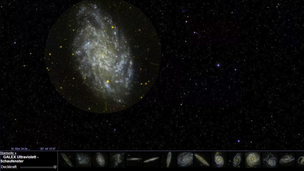 Google Sky: Ferne Galaxien nah ranholen