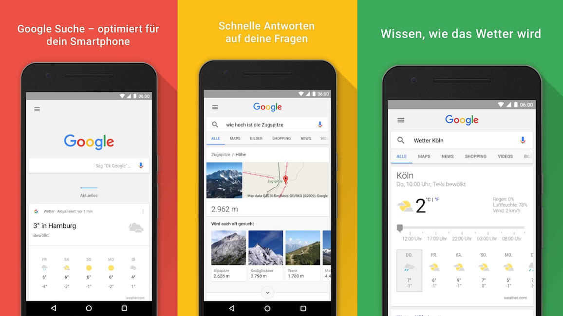 Google-Suche (Android-App)