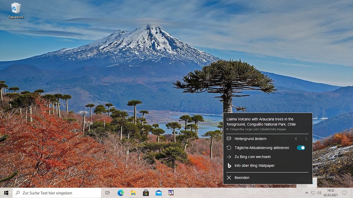 Bing Wallpaper (Unterhaltung)