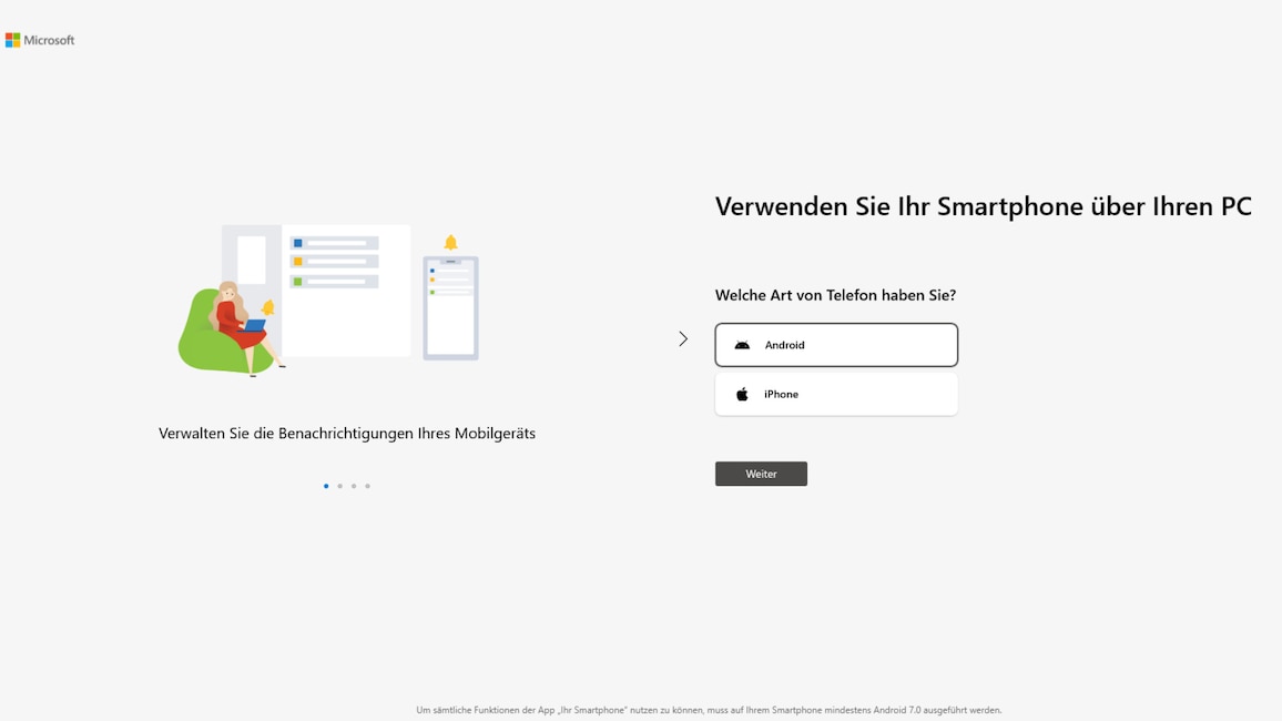 Ihr Smartphone (Windows-10-App, Büro) Ihr Smartphone (Windows-10-App, Büro)