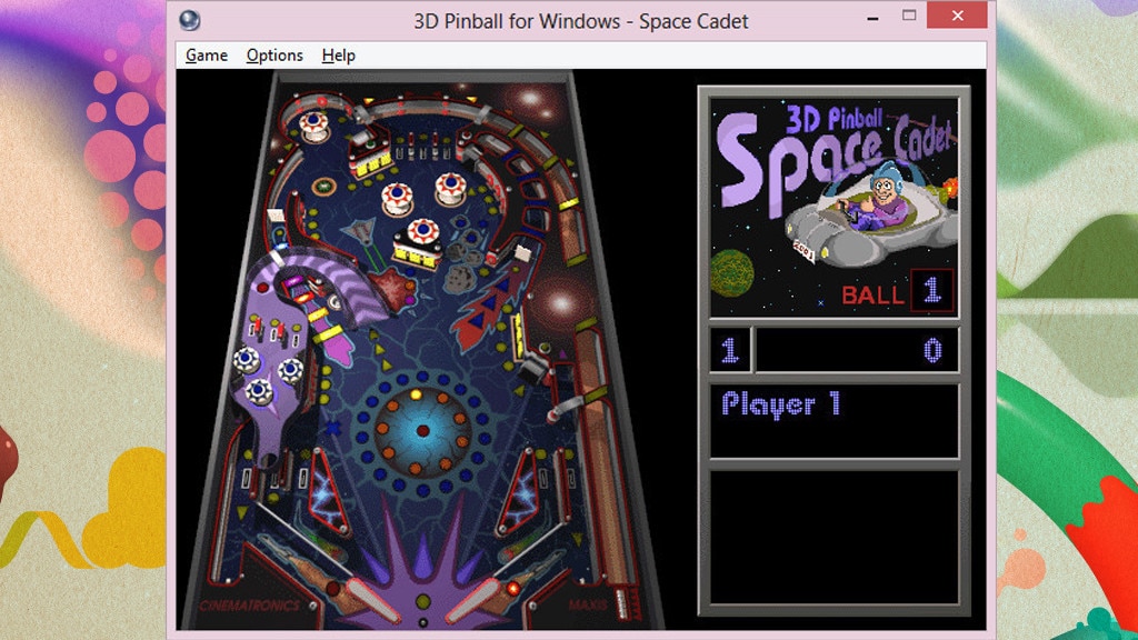 Microsoft 3D Pinball (Unterhaltung)