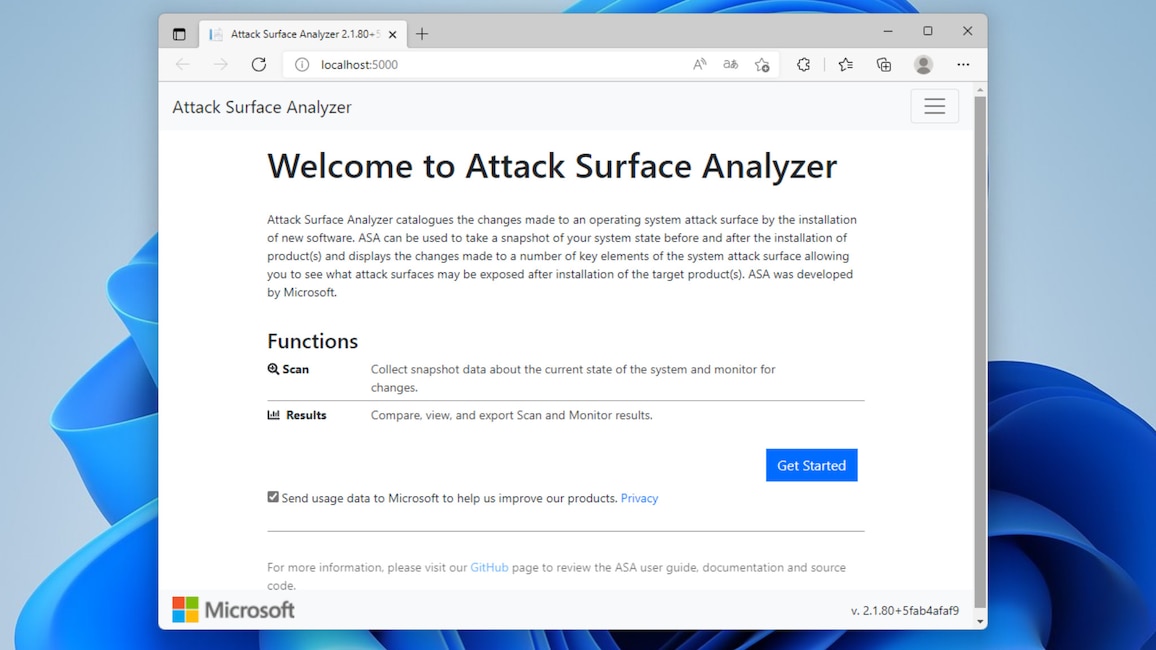 Microsoft Attack Surface Analyzer Microsoft Attack Surface Analyzer